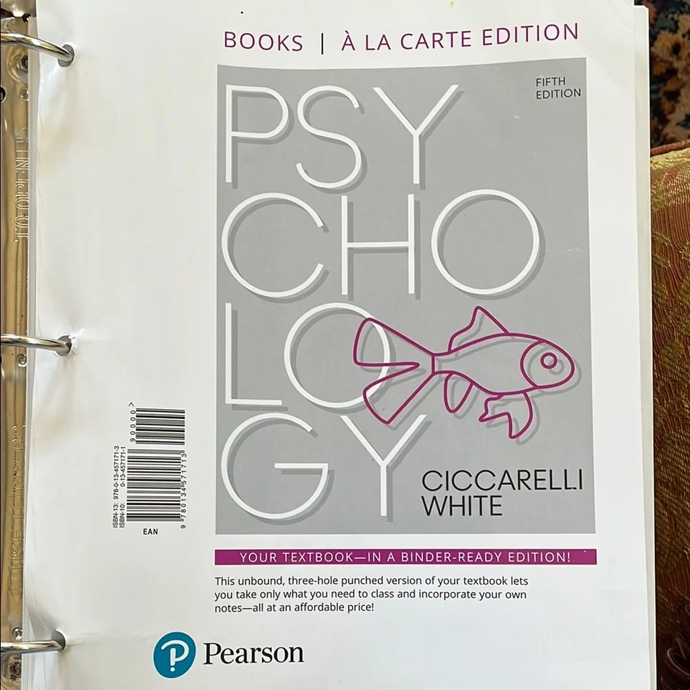 Pearson Psychology Binder Edition - 5th edition